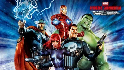 Avengers Confidential Black Wisow Punisher izle