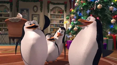 Madagaskar Penguenleri Yılbaşı izle