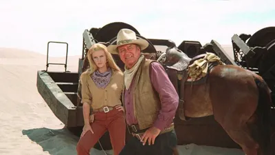 The Train Robbers izle